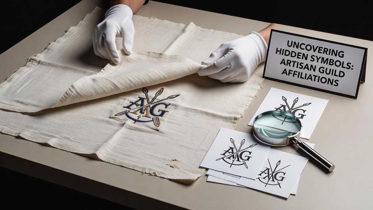 Uncovering Hidden Symbols in Antique Linen That Reveal Artisan Guild Affiliations